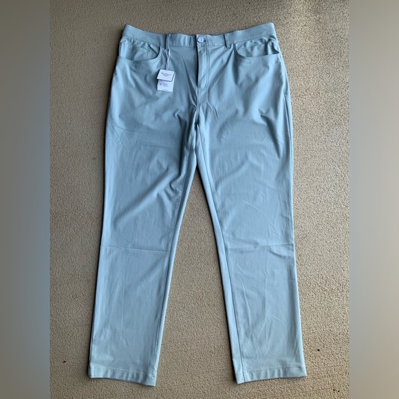 BEN SHERMAN Men's 4way Stretch Tech Pants Size 40” W X 32” Inseam Grey BRAND NEW - Picture 14 of 15